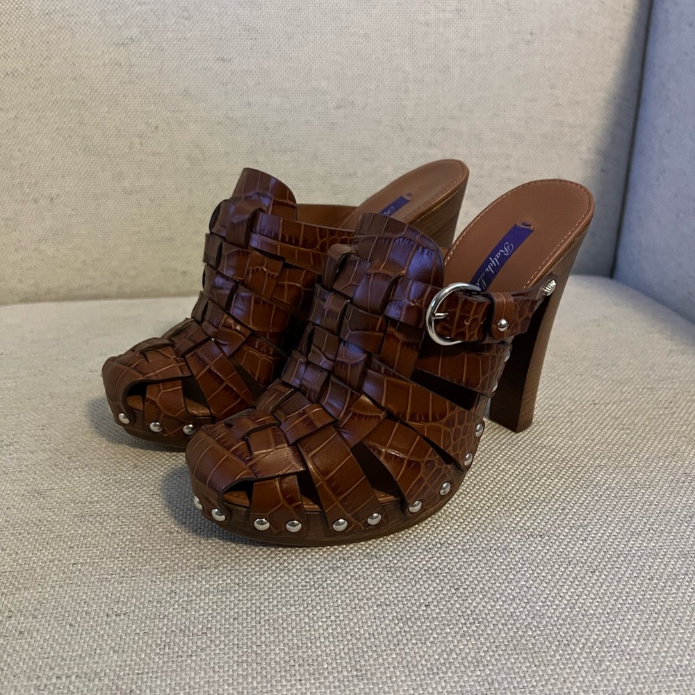 Ralph Lauren Purple Label Heeled Clog
